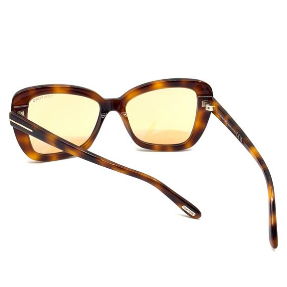 New, TOM FORD Maeve Sunglasses TF1008 53E Authentic